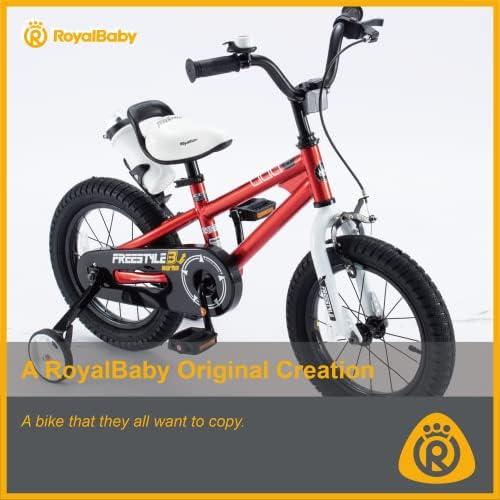 Unleash Their Inner BMX Star ⁣with ‌the Royalbaby ⁣Freestyle Kids Bike - A Safe, Sporty, and Fun Ride for Ages 3-9! 🚴